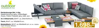 Möbel Inhofer Outdoor gartenlounge-set Angebot