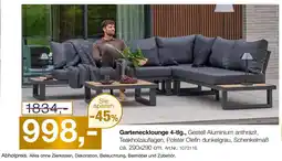 Möbel Inhofer Gartenecklounge 4-tlg Angebot