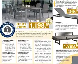 Möbel Inhofer Stern tischgruppe, rollenliege oder dining bank/liege Angebot