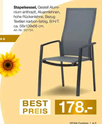 Möbel Inhofer Stapelsessel Angebot