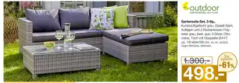 Möbel Inhofer Outdoor gartensofa-set, 3-tlg Angebot
