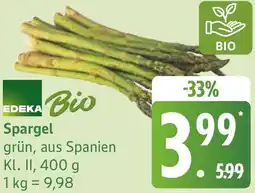 Edeka EDEKA Bio Spargel Angebot