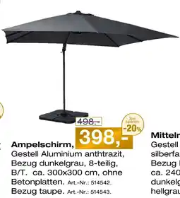 Möbel Inhofer Ampelschirm Angebot