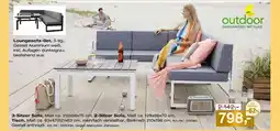 Möbel Inhofer Outdoor loungesofa-set Angebot
