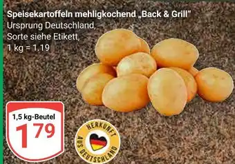 Globus Speisekartoffeln mehligkochend back & grill Angebot