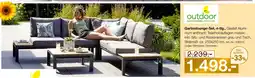 Möbel Inhofer Outdoor gartenlounge-set, 4-tlg Angebot