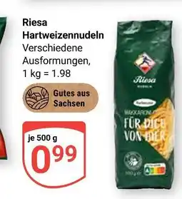 Globus Riesa hartweizennudeln Angebot