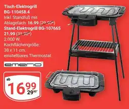 Globus Emerio tisch-elektrogrill oder stand-elektrogrill Angebot