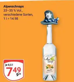Globus Alpenschnaps Angebot