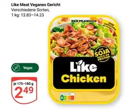Globus Like meat veganes gericht Angebot