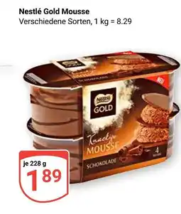 Globus Nestlé gold mousse Angebot