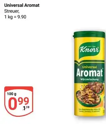 Globus Knorr universal aromat Angebot