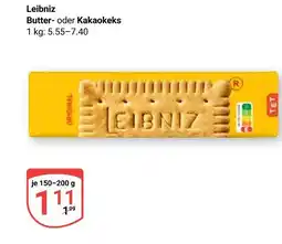 Globus Leibniz butter- oder kakaokeks Angebot