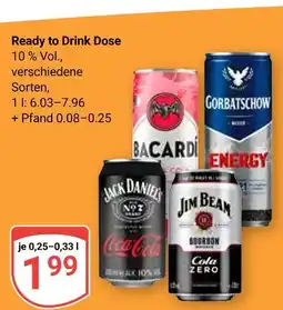 Globus Ready to drink dose Angebot