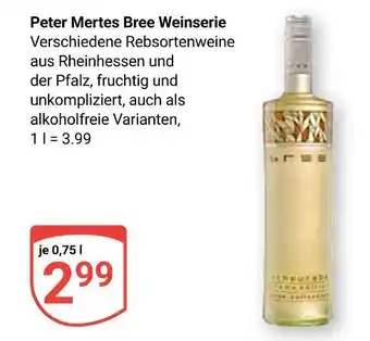 Globus Peter mertes bree weinserie wein Angebot