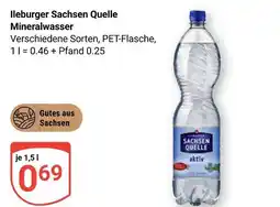 Globus Ileburger sachsen quelle mineralwasser Angebot