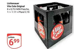 Globus Lichtenauer vita cola original Angebot