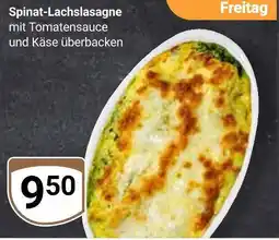 Globus Spinat-lachslasagne Angebot
