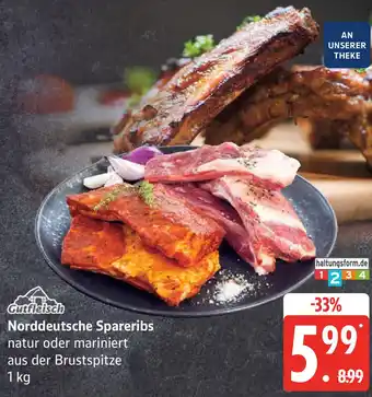 Edeka Gutfleisch Norddeutsche Spareribs Angebot