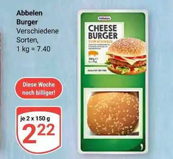 Globus Abbelen burger Angebot