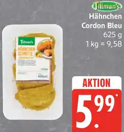 Edeka Tillman's Hähnchen Cordon Bleu Angebot