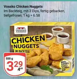 Globus Vossko chicken nuggets Angebot
