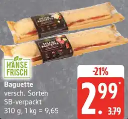 Edeka HANSE FRISCH Baguette Angebot