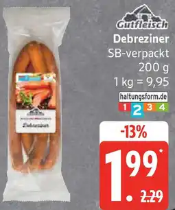 Edeka Gutfleisch Debreziner Angebot