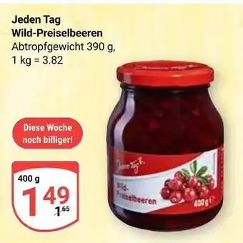 Globus Jeden tag wild-preiselbeeren Angebot