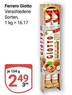 Globus Ferrero giotto Angebot