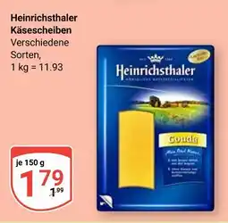Globus Heinrichsthaler käsescheiben Angebot