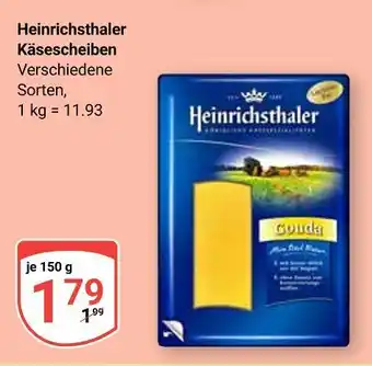 Globus Heinrichsthaler käsescheiben Angebot