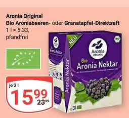 Globus Aronia original bio aronia nektar Angebot