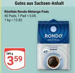 Globus Rondo röstfein rondo melange pads Angebot