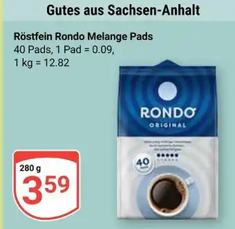 Globus Rondo röstfein rondo melange pads Angebot