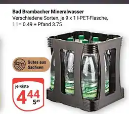 Globus Bad brambacher mineralwasser Angebot
