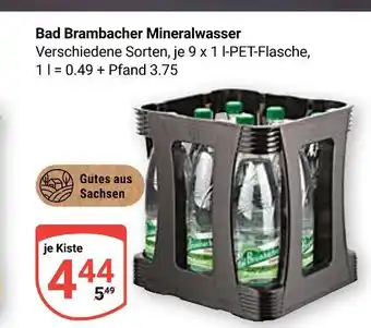 Globus Bad brambacher mineralwasser Angebot