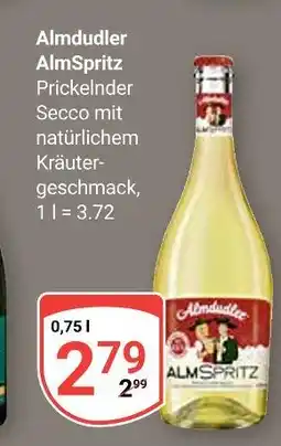 Globus Almdudler almspritz Angebot