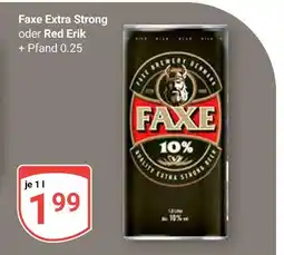 Globus Faxe fax extra strong oder red erik Angebot
