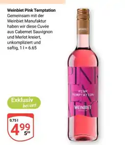 Globus Weinbiet pink temptation Angebot