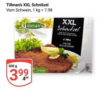 Globus Tillman's xxl schnitzel Angebot