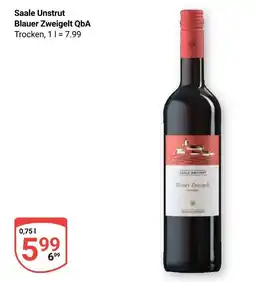 Globus Saale unstrut blauer zweigelt qba Angebot