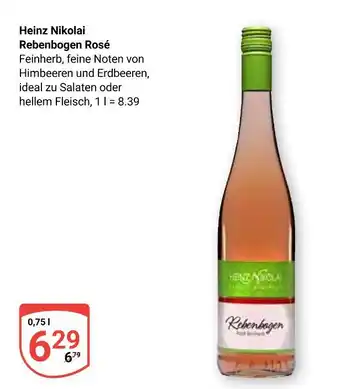 Globus Heinz nikolai rebenbogen rosé Angebot
