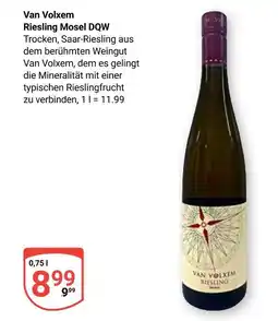 Globus Van volxem riesling mosel dqw Angebot