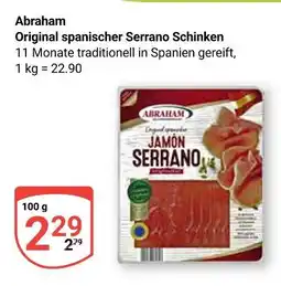 Globus Abraham original spanischer serrano schinken Angebot