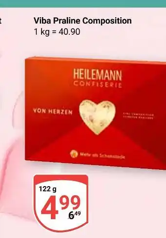 Globus Heilemann viba praline composition Angebot