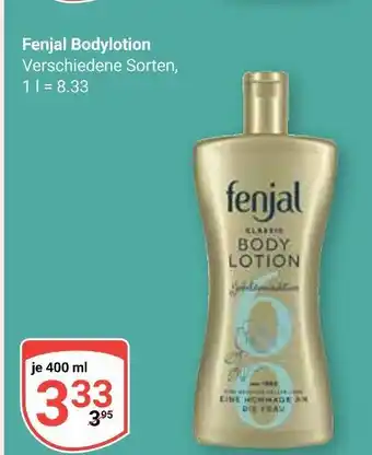Globus Fenjal bodylotion Angebot