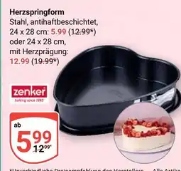 Globus Zenker herzspringform Angebot
