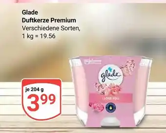 Globus Glade duftkerze premium Angebot