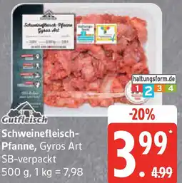 Edeka Gutfleisch Schweinefleisch Pfanne Angebot